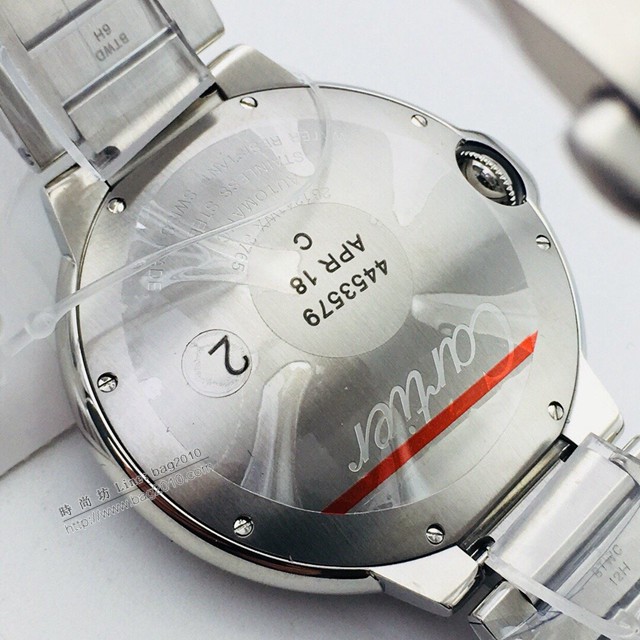 卡地亞專櫃爆款手錶 Cartier經典款藍氣球系列 卡地亞經典款男裝腕表  gjs1885